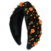 Headband Alloy Geometric Diamond Pearl Fabric Knot Hair Accessories