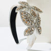 Headband Alloy Printed With Butterfly Diamond Decoration Baroque Style For Women