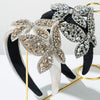 Headband Alloy Printed With Butterfly Diamond Decoration Baroque Style For Women