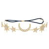Headband Alloy Rhinestone Handmade Sun Moon Sixpointed Star New Baroque Style Personality Forehead Accessories Headdress For Women