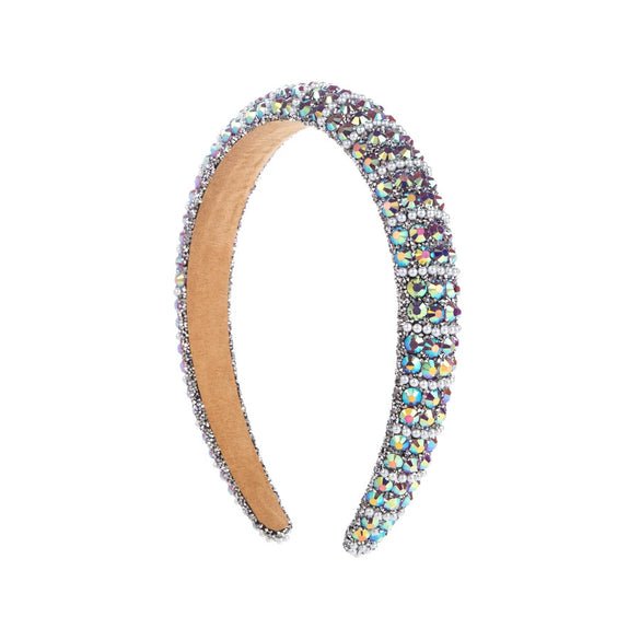 Headband Rhinestone Pearl Diamond Baroque Style Hair Accessories