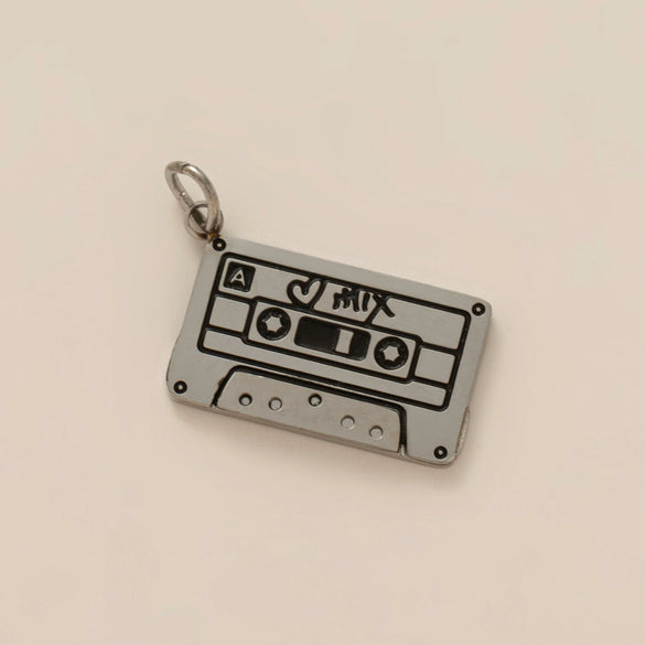 Headphones Pendant Stainless Steel