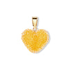 Heart Pendant Necklace Stainless Steel Gold Plated