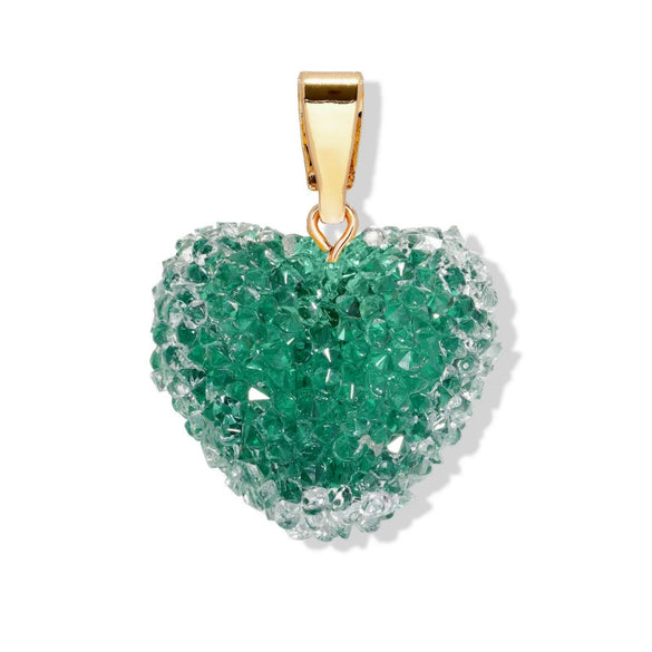 Heart Pendant Necklace Stainless Steel Gold Plated