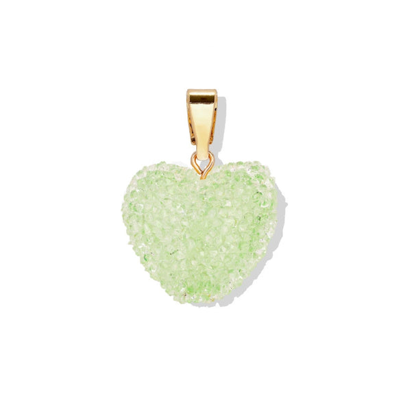Heart Pendant Necklace Stainless Steel Gold Plated