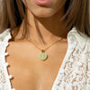 Heart Pendant Necklace Stainless Steel Gold Plated