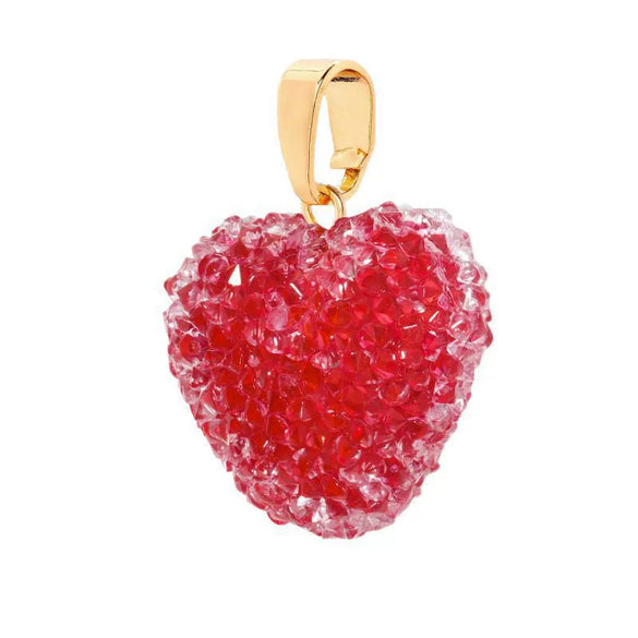 Heart Pendant Necklace Stainless Steel Gold Plated
