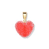 Heart Pendant Necklace Stainless Steel Gold Plated