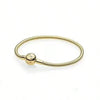 Heart Shape Clasp Plated Copper Snake Chain Beaded Bracelet Plain Engraved Style Couple Bracelet For Women And Men