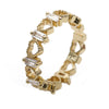 Heart Shaped Micro Inlaid Zircon Adjustable Open Ring For Women Copper Electroplated Fashion Jewelry