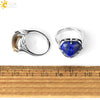 Heartshaped Crystal Plated Unisex Ring Jewelry