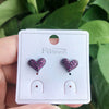 Heartshaped Earrings S925 Sterling Silver Earrings Aaa Grade Zircon Micro Inlay Female Earrings Fashion Accessories  Sales