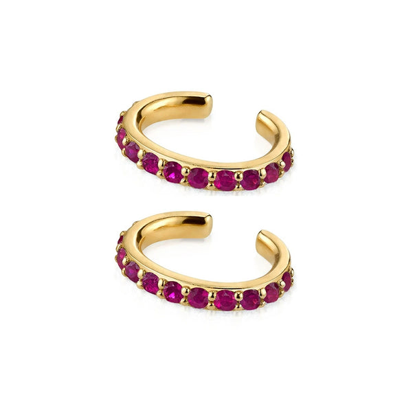 Heavy Industry Micropaved Zircon Earrings Copper Plated With Real Gold Geometric Light Luxury Style For Women Seiko