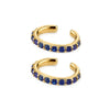 Heavy Industry Micropaved Zircon Earrings Copper Plated With Real Gold Geometric Light Luxury Style For Women Seiko