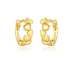 High Design Sense S925 Sterling Silver Fashion Personality Joker Ear Buckle Earrings For Women With Platinum Or 18K Gold Electroplating