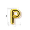 High End Copper Letter Pendant With Glossy Electroplated Finish Simple Versatile Alphabet Charm For Necklaces And Bracelets