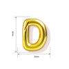 High End Copper Letter Pendant With Glossy Electroplated Finish Simple Versatile Alphabet Charm For Necklaces And Bracelets
