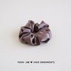 High End Handmade Satin Cloth Oversized Scrunchie Simple Elegant Hair Tie Headwear For Women