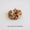 High End Handmade Satin Cloth Oversized Scrunchie Simple Elegant Hair Tie Headwear For Women