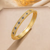 High Quality Light Luxury Copper Real Gold Electroplated Micro Earrings Necklace Ring Combination For Women