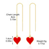 Highend Alloy Geometric Earrings For Women With Long Tassel And Butterfly Love Bird Design