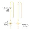 Highend Alloy Geometric Earrings For Women With Long Tassel And Butterfly Love Bird Design