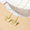 Highend Alloy Geometric Earrings For Women With Long Tassel And Butterfly Love Bird Design