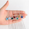 Highend Heartshaped Copper Necklace Pendant Clavicle Chain