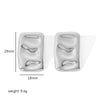 Highgrade Butterfly Pearl Earrings Titanium Steel With The Crown Pattern Electroplated
