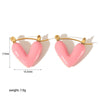 Highgrade Butterfly Pearl Earrings Titanium Steel With The Crown Pattern Electroplated