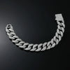 Hip Hop Alloy Geometric Bracelet With Electroplating Treatment