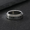Hip-Hop Cross 304 Stainless Steel Unisex Rings