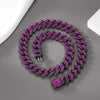 Hip-Hop Geometric Alloy Inlay Rhinestones Unisex Necklace