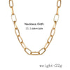Hip-hop Geometric Alloy Plating Women's Necklace