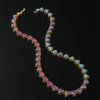 Hip-Hop Heart Shape Alloy Inlay Zircon Men'S Necklace