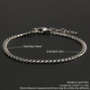 Hip-hop Punk Solid Color Stainless Steel Plating Bracelets