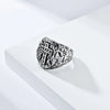 Hip-Hop Retro  304 Stainless Steel Plating 18K Gold Plated Men'S Rings