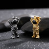 Hip-Hop Retro Classic Style Cartoon Character Stainless Steel Plating Charms Jewelry Accessories