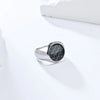 Hip-Hop Retro Color Block 304 Stainless Steel Plating 18K Gold Plated Men'S Rings