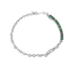 Hip-Hop Retro Color Block 304 Stainless Steel Patchwork 18K Gold Plated Men'S Necklace