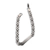 Hip-Hop Retro Geometric 304 Stainless Steel Men'S Bracelets Men Chain Bracelets
