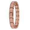 Hip-hop Retro Solid Color Stainless Steel Plating Bracelets