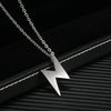Hip-Hop Retro Solid Color 304 Stainless Steel Polishing 18K Gold Plated Men'S Pendant Necklace