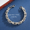 Hip-Hop Rock Cool Style Solid Color 304 Stainless Steel Unisex Bracelets
