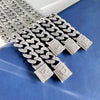 1PC A-Z Hiphop Man Personalized Name Letter Chain Bracelet Zinc Alloy Cutom Name Uppercase Letter Crown Cuba Chain Bracelets Full Diamond Heart Tennis Chain