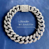 1PC A-Z Hiphop Man Personalized Name Letter Chain Bracelet Zinc Alloy Cutom Name Uppercase Letter Crown Cuba Chain Bracelets Full Diamond Heart Tennis Chain