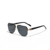 Hip-Hop Simple Style Solid Color Ac Toad Glasses Half Frame Women'S Sunglasses