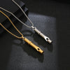 Hip-Hop Simple Style Whistle 304 Stainless Steel Plating 18K Gold Plated Unisex Pendant Necklace