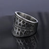 Hip-Hop Streetwear Geometric 304 Stainless Steel Men'S Rings