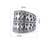 Hip-Hop Streetwear Geometric 304 Stainless Steel Men'S Rings